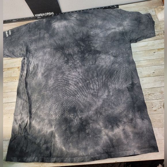 The Mountain Tie Dye Wolves Howl Wolf Pack‎ Short Sleeve T Shirt Men's Size 3XL - Picture 7 of 7